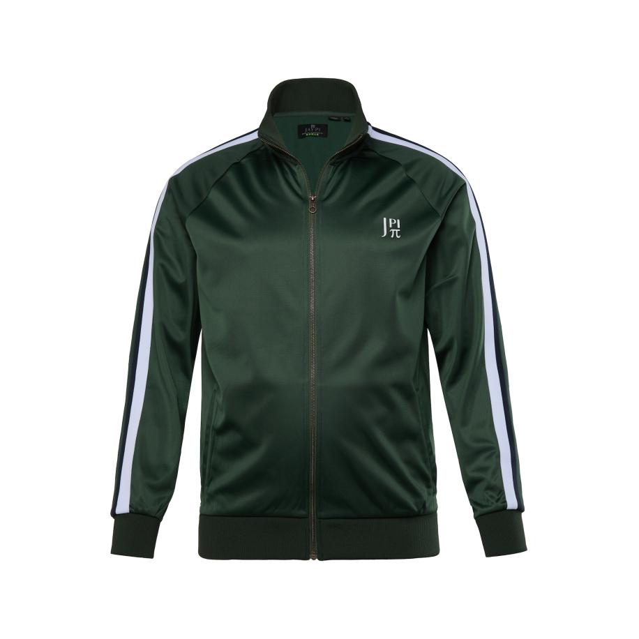 JAY-PI JAY-PI Sweatvest navy / donkergroen / wit -