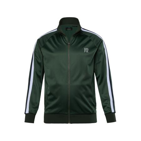 JAY-PI JAY-PI Sweatvest navy / donkergroen / wit