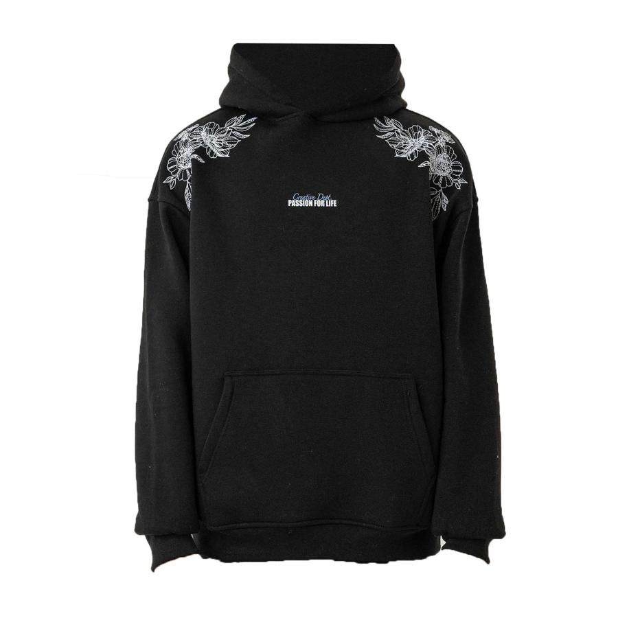 Dandalo Dandalo Sweatshirt zwart / wit -