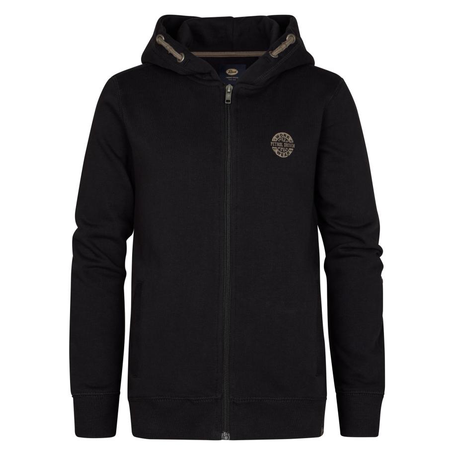 Petrol Industries Petrol Industries Sweatvest zwart -