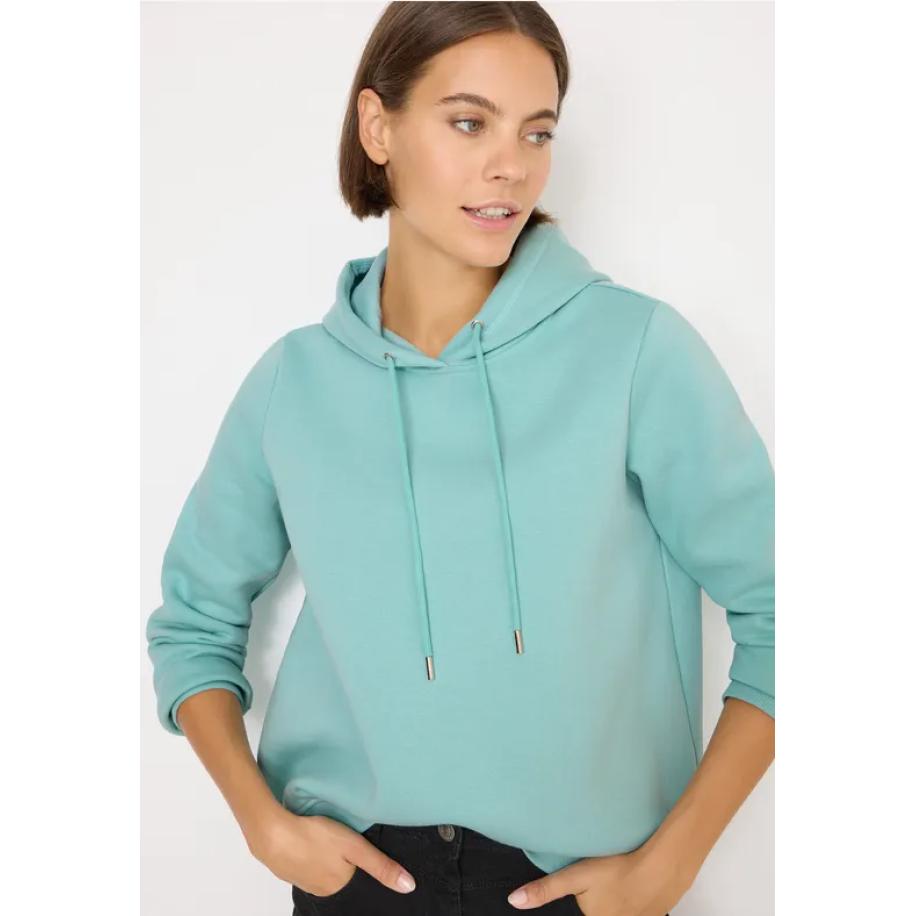 CECIL Sweater met capuchon Blauw