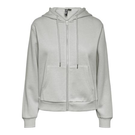 Pieces PIECES Sweatvest PCChilli lichtgrijs