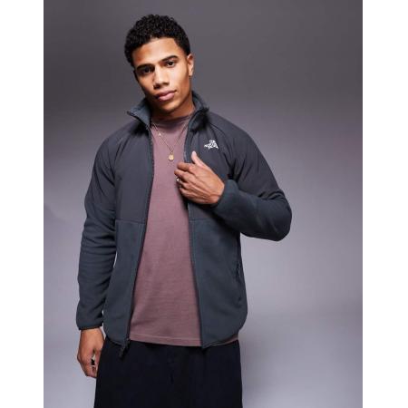 The North Face - Glacier - Trui van fleece met rits in grijs