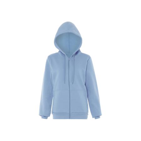 Sidona Sidona Sweatvest lichtblauw