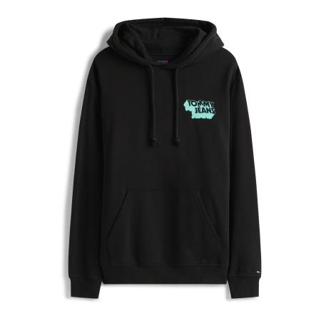 Tommy Jeans Tommy Jeans Sweatshirt turquoise / zwart