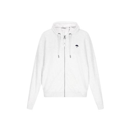 Schmuddelwedda Schmuddelwedda Sweatvest wit gemêleerd