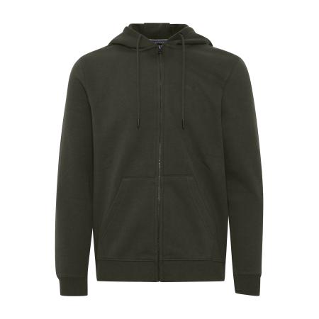 Blend BLEND Sweatvest Downton donkergroen