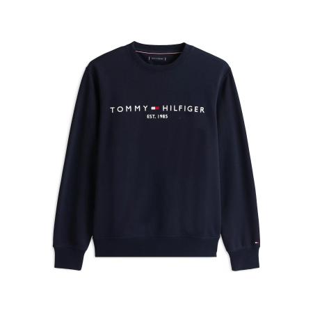Tommy Hilfiger Sweatshirt ronde halsblauw, Effen