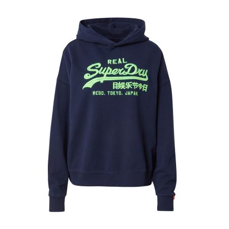 Superdry Superdry Sweatshirt navy / limoen