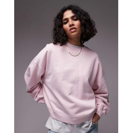 Carhartt WIP Benton Sweatshirt in roze