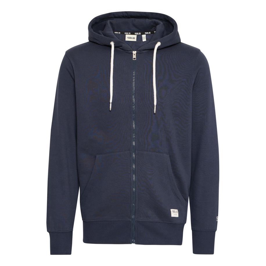 Solid !Solid Sweatvest SDCHALI blauw -