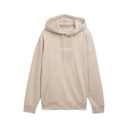 Tom Tailor TOM TAILOR DENIM Sweatshirt taupe / wit