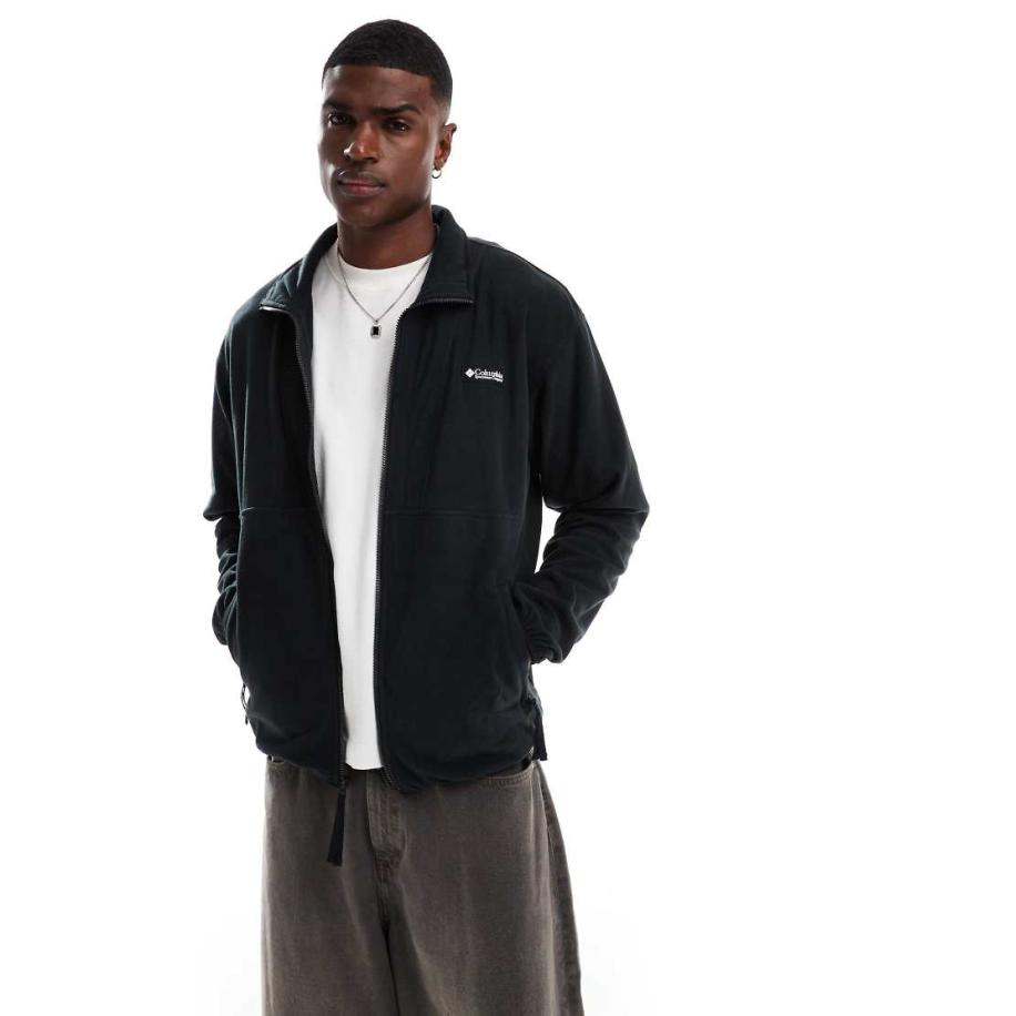 Columbia - Backbowl II - FZ - Lichtgewicht polyfleece jack in zwart Zwart