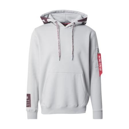 Alpha Industries ALPHA INDUSTRIES Sweatshirt lichtgrijs / wijnrood