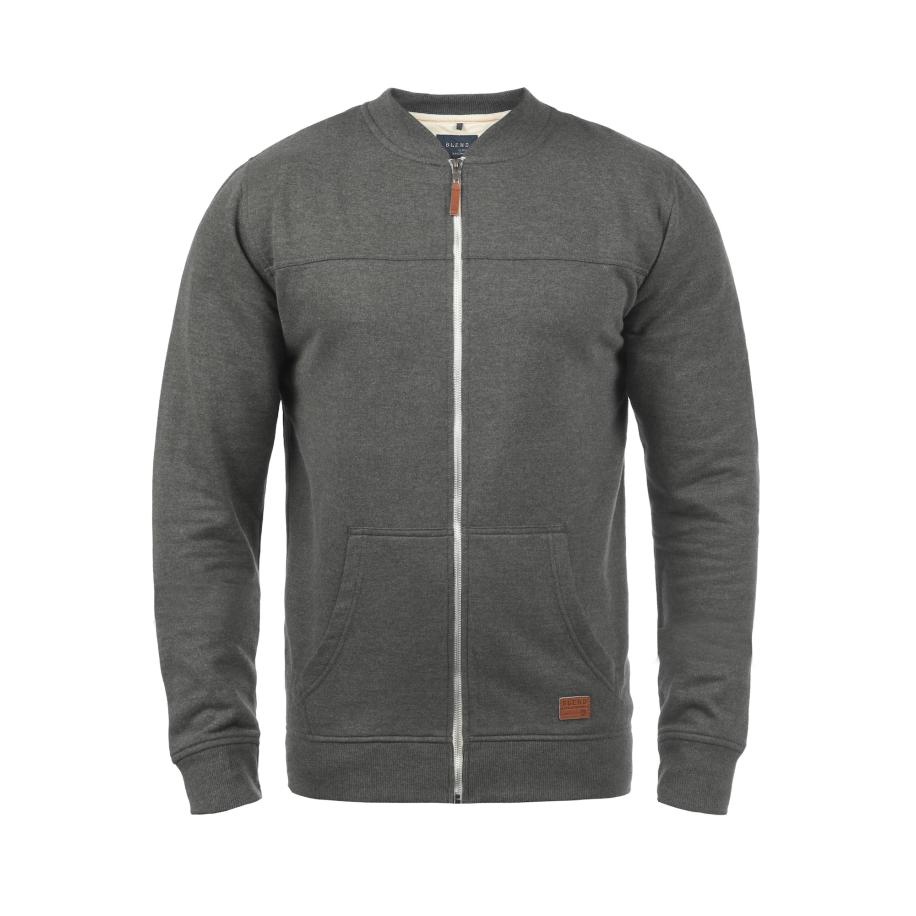 Blend BLEND Sweatvest Arco grijs -