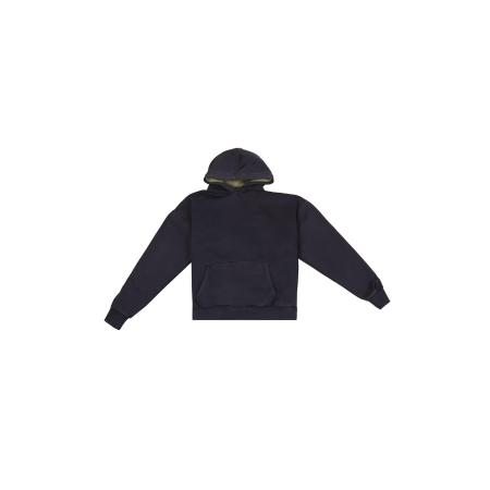 Dropsize Sweatshirt Embo zwart