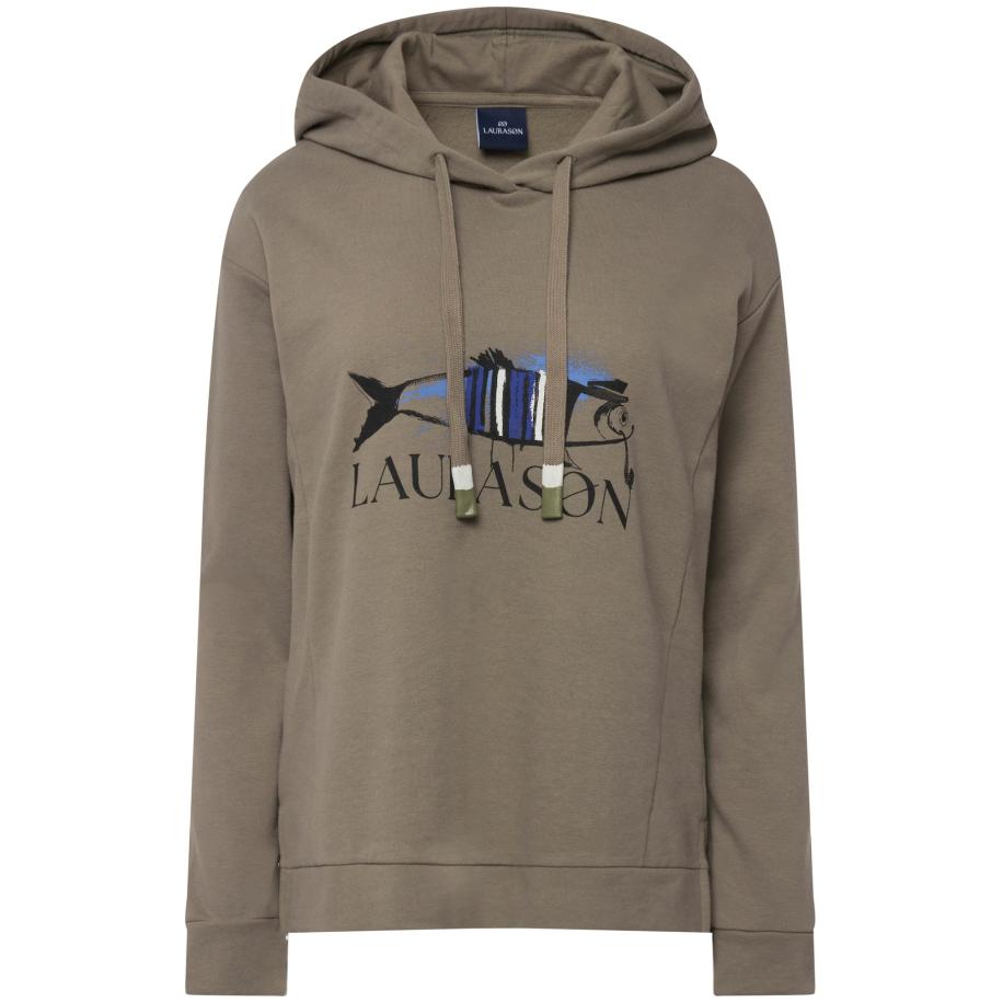LAURASØN LAURASØN Sweatshirt grijs / gemengde kleuren -