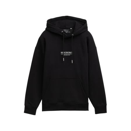 Tom Tailor TOM TAILOR DENIM Sweatshirt zwart / wit