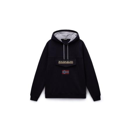 Napapijri NAPAPIJRI Sweatshirt Burgee Wint 4 champagne / donkerblauw / donkerrood / zwart
