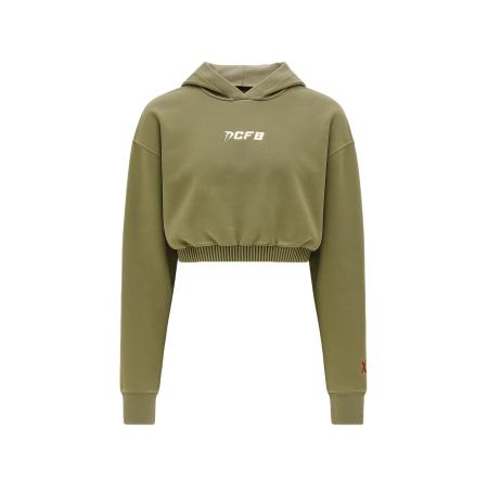 This is PCFG This is PCFG Sweatshirt olijfgroen / wit