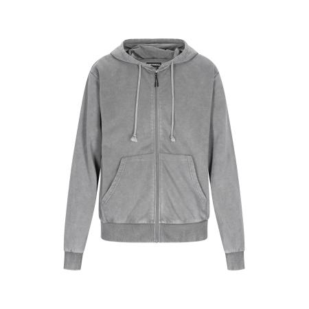 TUFFSKULL Sweatvest Back To School grijs