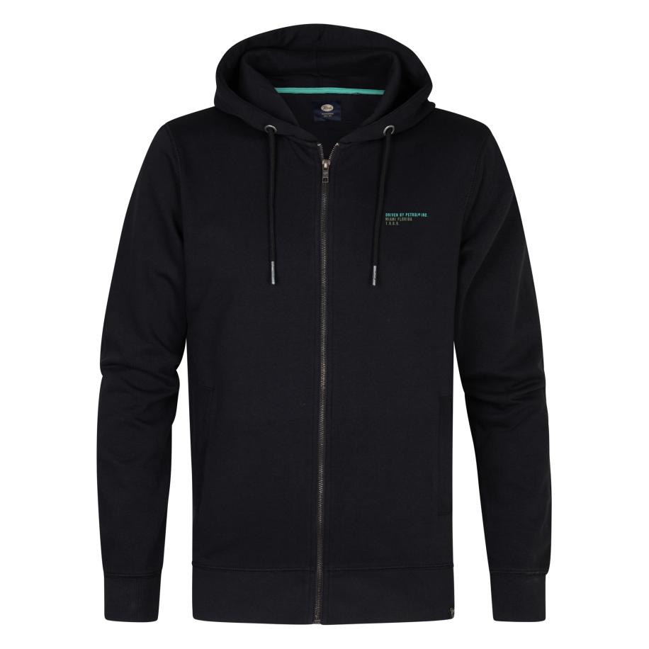 Petrol Industries Petrol Industries Sweatvest zwart -