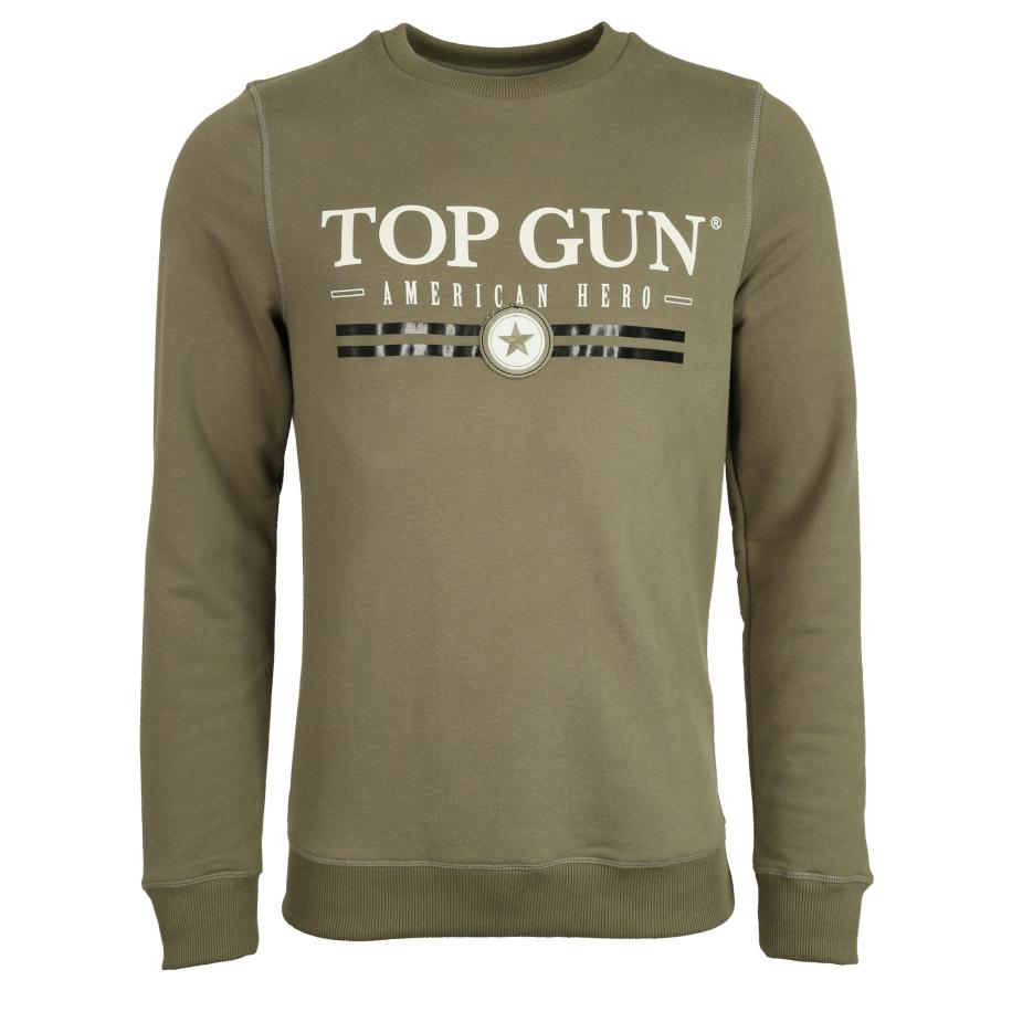 Top gun TOP GUN Sweatshirt kaki / zwart / wit -