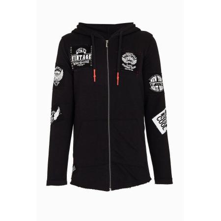 Cipo & Baxx CIPO & BAXX Sweatvest zwart