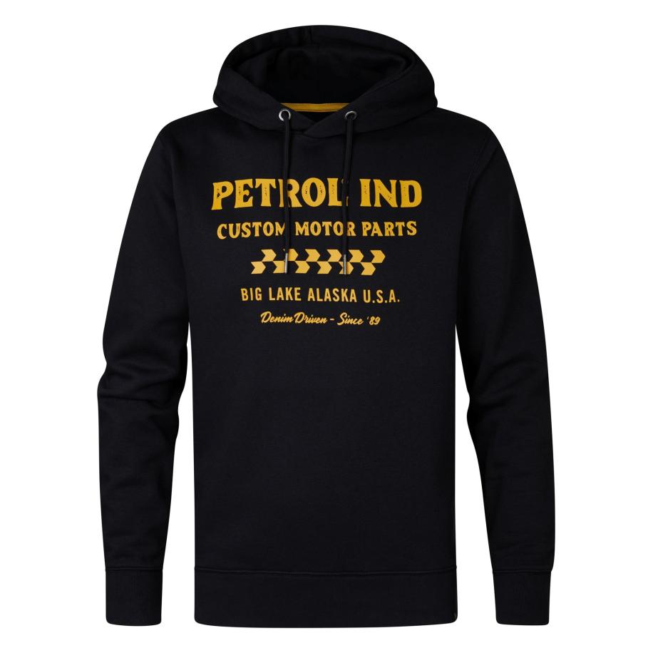 Petrol Industries Petrol Industries Sweatshirt Kowak donkergeel / zwart -