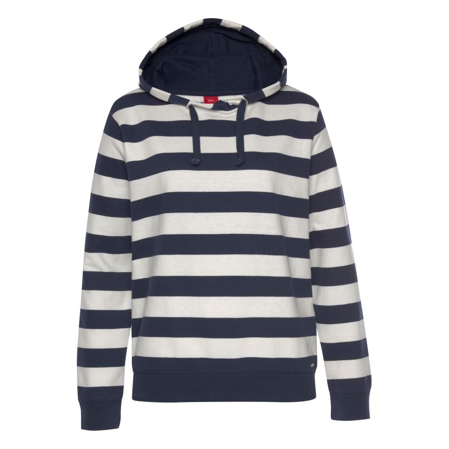 H.I.S H.I.S Sweatshirt navy / wit -