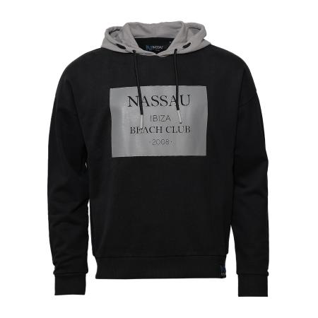 NASSAU Beach Club NASSAU Beach Club Sweatshirt NB231051 grijs / zwart