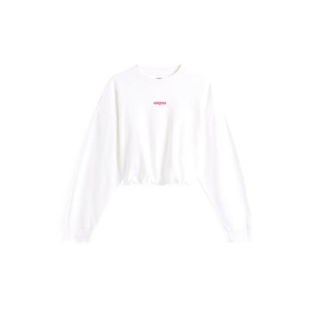Tommy Jeans Tommy Jeans Sweatshirt pink / wit / offwhite