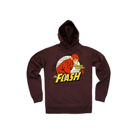 LOGOSHIRT Sweatshirt DC Comics - Flash, Fastest Man Alive bruin / geel / rood / wit