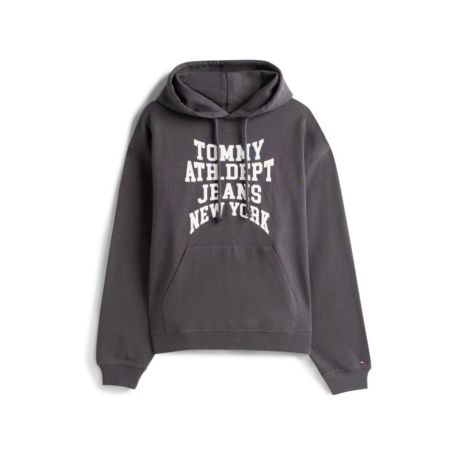 Tommy Jeans Tommy Jeans Sweatshirt Heritage 90s Varsity zwart / wit -