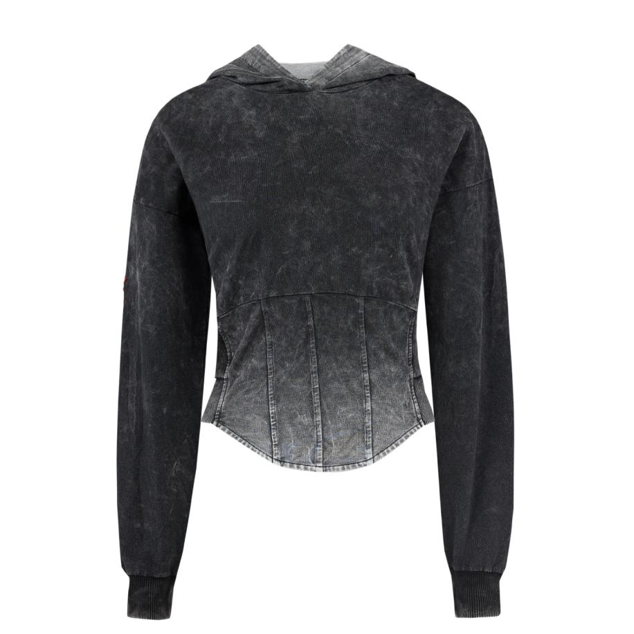 This is PCFG This is PCFG Sweatshirt rood / black denim -