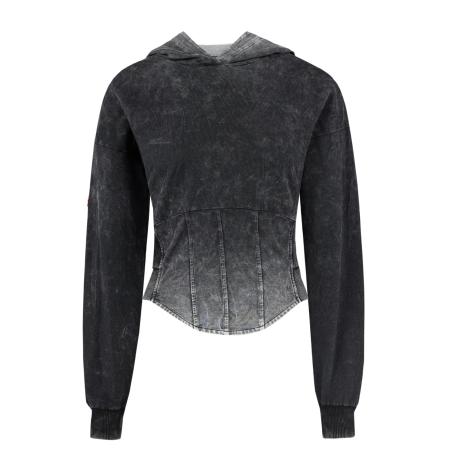 This is PCFG This is PCFG Sweatshirt rood / black denim