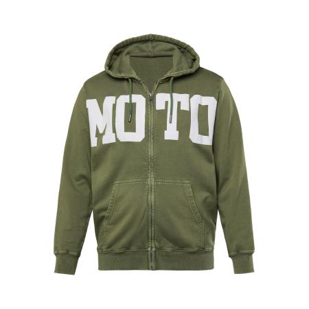 JP1880 JP1880 Sweatvest olijfgroen / natuurwit