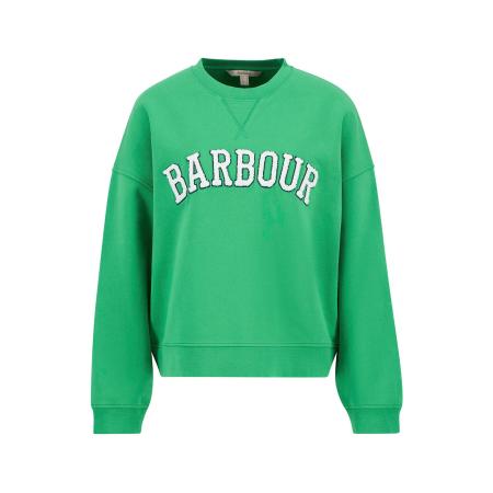 Barbour Barbour Sweatshirt Silverdale lichtgroen / wit