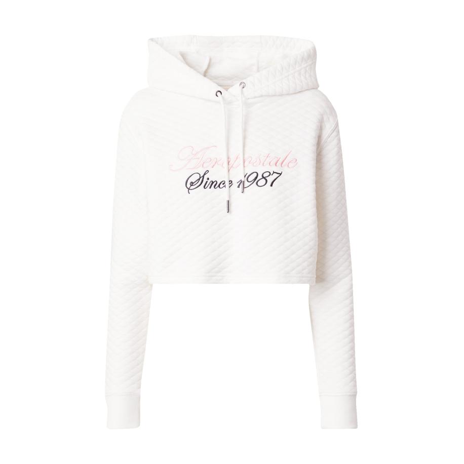 Aeropostale AÉROPOSTALE Sweatshirt rosa / zwart / offwhite -