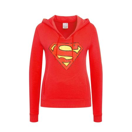 Logoshirt LOGOSHIRT Sweatshirt DC Comics - Superman rood