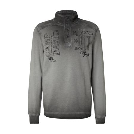 Camp David CAMP DAVID Sweatshirt zwart gemêleerd