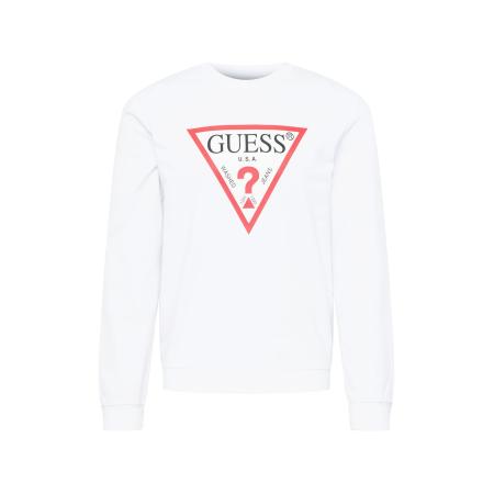 Guess GUESS Sweatshirt Audley rood / zwart / wit