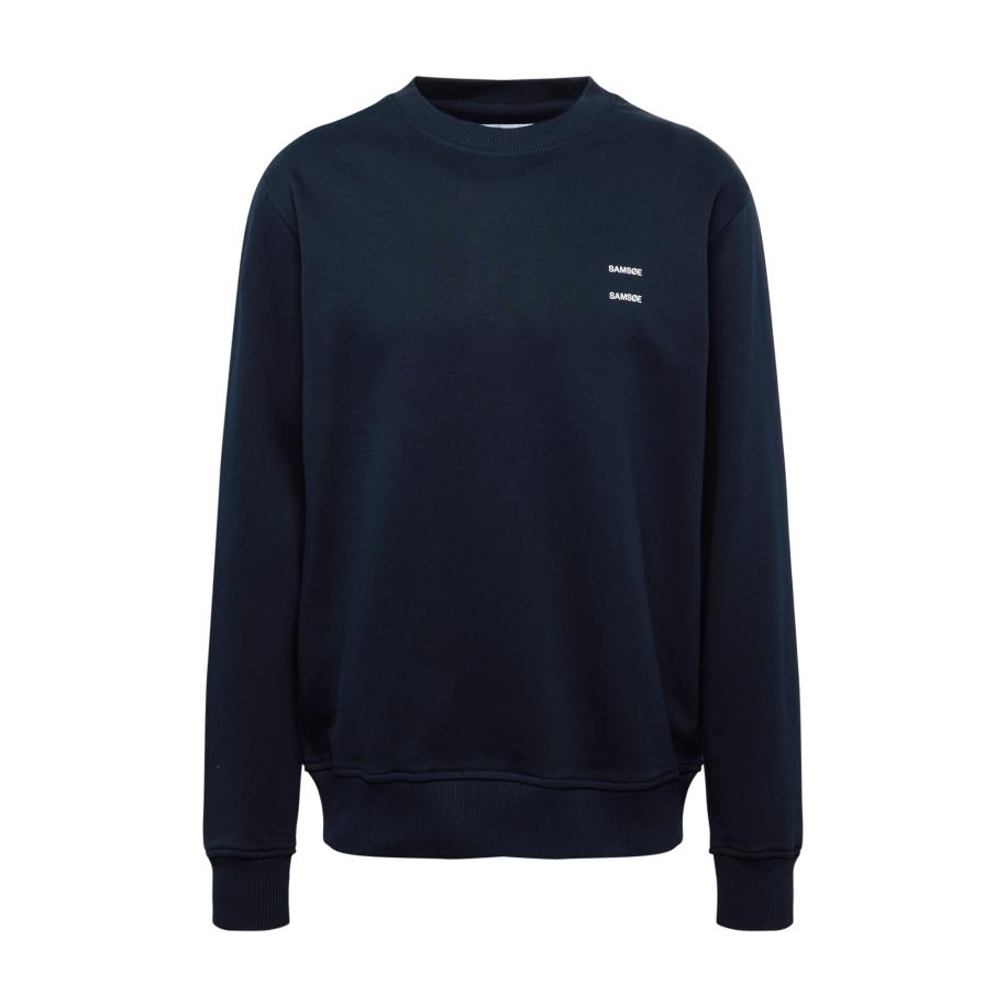 Samsøe & Samsøe Samsøe Samsøe Sweatshirt JOEL donkerblauw / wit -