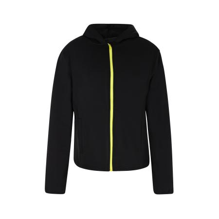 fernell Sweatvest neongeel / zwart