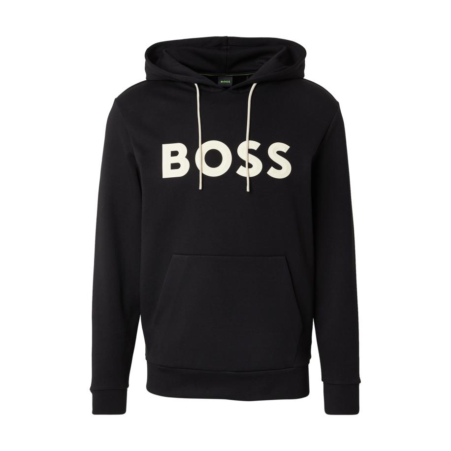 Hugo Boss BOSS Sweatshirt Soody Zone 10 ecru / zwart -