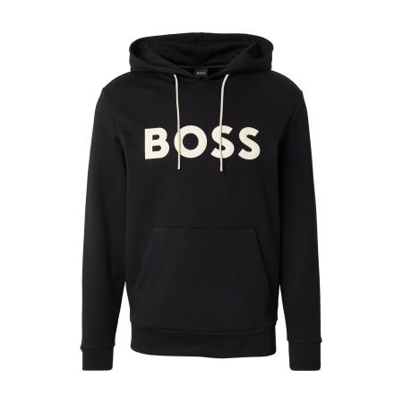 Hugo Boss BOSS Sweatshirt Soody Zone 10 ecru / zwart
