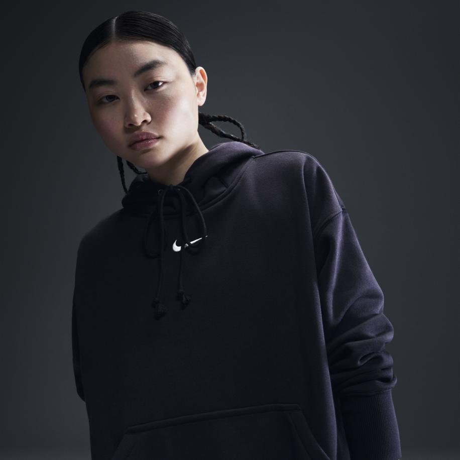 Nike Sportswear Phoenix Fleece Oversized hoodie voor dames - Zwart Zwart