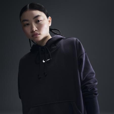 Nike Sportswear Phoenix Fleece Oversized hoodie voor dames - Zwart