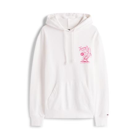 Tommy Jeans Tommy Jeans Sweatshirt NOVELTY FAIR rosa / wit