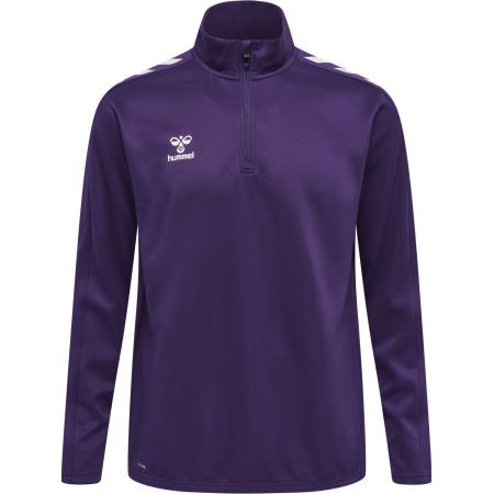 Hummel Hummel Sportsweatshirt aubergine / wit